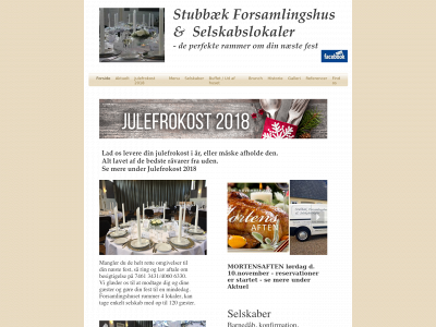 stubbaekforsamlingshus.dk snapshot