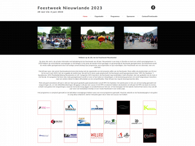 feestweeknieuwlande.nl snapshot