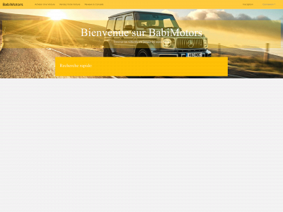 babimotors.com snapshot