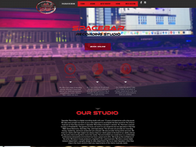 spacebarrec.com snapshot