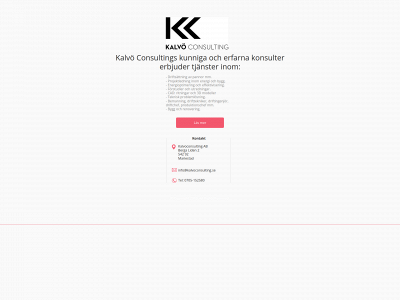 kalvoconsulting.se snapshot