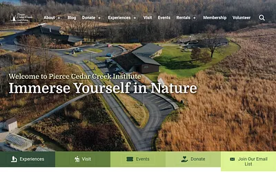 cedarcreekinstitute.org snapshot