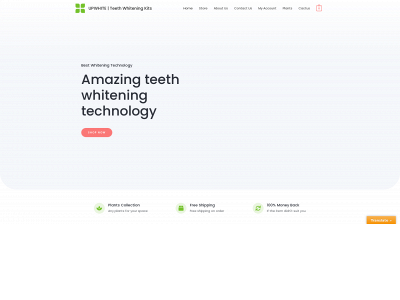upwhitesmile.com snapshot
