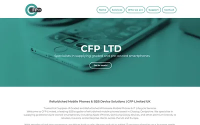 cfplimited.co.uk snapshot