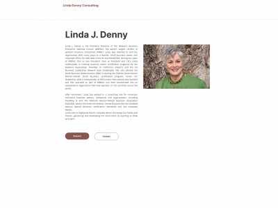 lindadennyconsulting.com snapshot