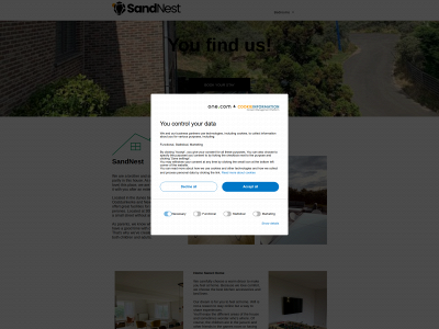 sandnest.com snapshot