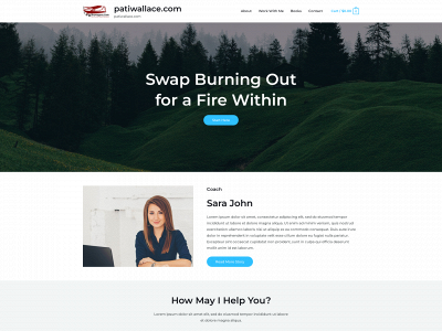 patiwallace.com snapshot