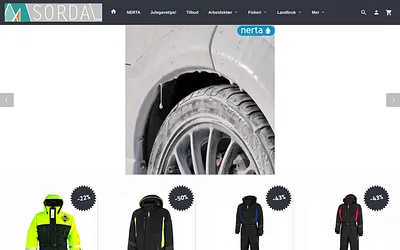 sordalnettbutikk.no snapshot