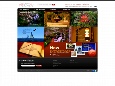 andgodsaysproductions.com snapshot