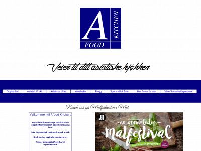 afoodkitchen.no snapshot