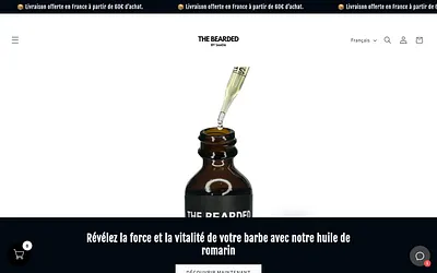 thebearded.fr snapshot