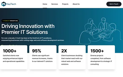kaytech.be snapshot