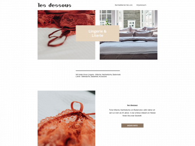 les-dessous.com snapshot