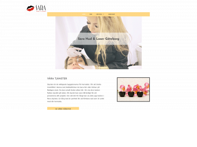 sarahudolaser.se snapshot