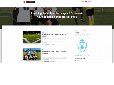 cinderfordtownyouthfc.co.uk snapshot