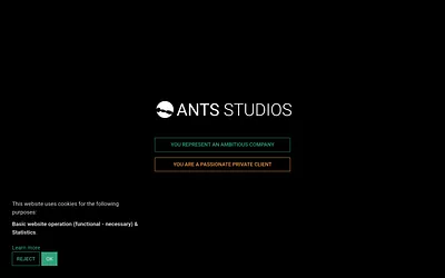 ants-studios.be snapshot