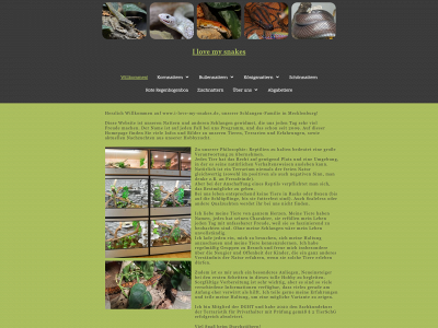 i-love-my-snakes.de snapshot