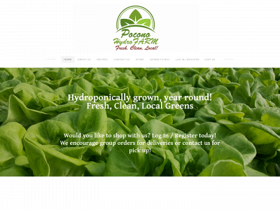 poconohydrofarm.com snapshot