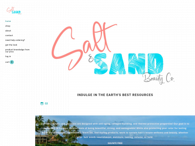 saltandsandbeautyco.com snapshot