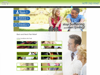 arenachiropracticclinic.com snapshot