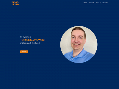 tomcieslukowski.com snapshot