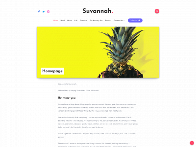 suvannah.com snapshot