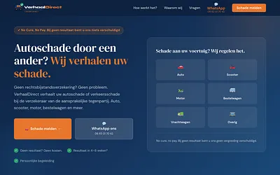 verhaaldirect.nl snapshot