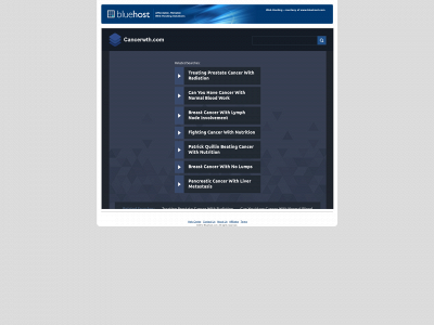cancerwth.com snapshot