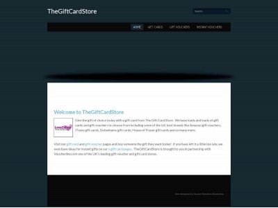 www.thegiftcardstore.co.uk snapshot