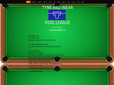 tynewearpool.co.uk snapshot