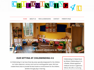 www.childminding4u.com snapshot
