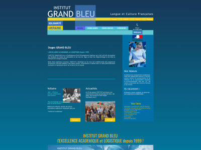 grand-bleu.fr snapshot