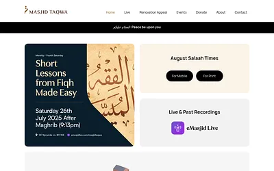 masjidtaqwa.co.uk snapshot