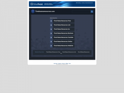 tiredmamaresources.com snapshot