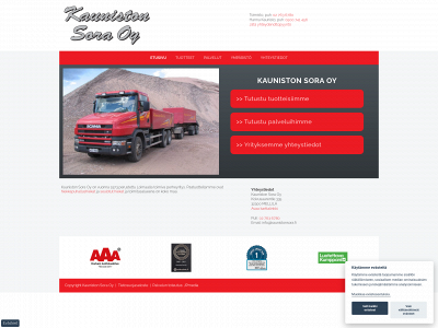kaunistonsora.fi snapshot