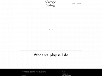 vintageswing.org snapshot