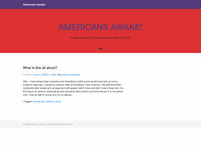 americansawake.com snapshot