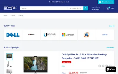 sparkmytech.store snapshot