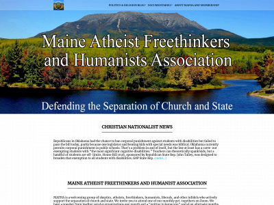 ffrfmaine.org snapshot