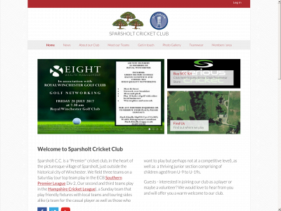sparsholtcc.co.uk snapshot