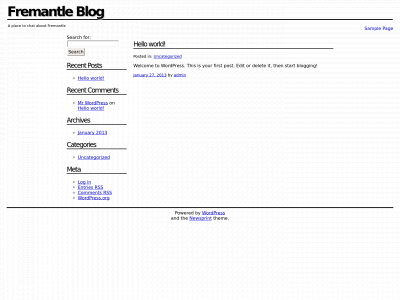 fremantleblog.com snapshot