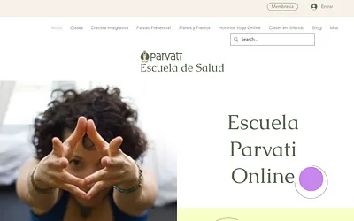 www.escuelaparvati.com snapshot