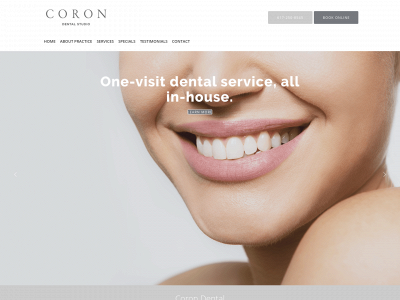 corondental.com snapshot