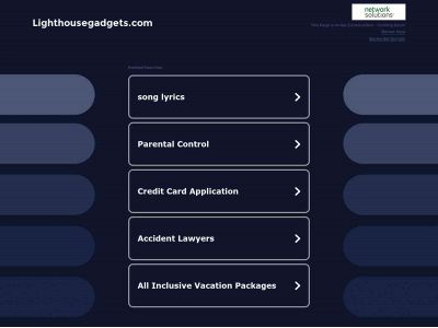 lighthousegadgets.com snapshot