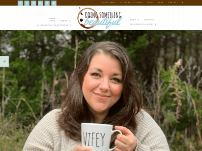 doingsomethingbeautiful.com snapshot