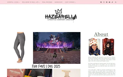 hazearella.co snapshot