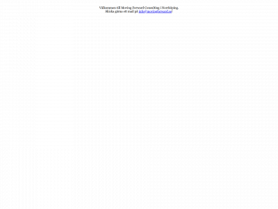 movingforward.se snapshot