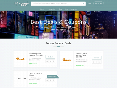 mysavingpoint.com snapshot