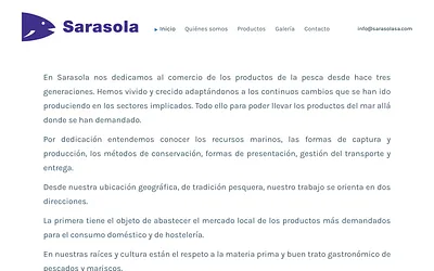 sarasola.info snapshot