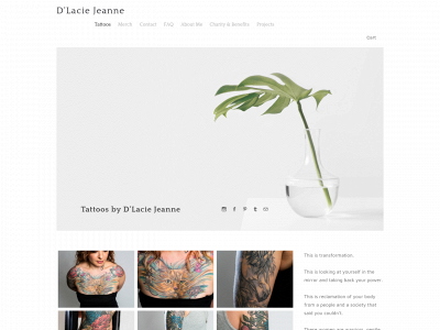 www.dlaciejeanne.com snapshot